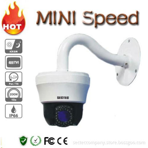 Hot! Indoor 35m Infrared Mini Dome Camera, Waterproof High Speed Dome PTZ Camera (ST-MPH05)
